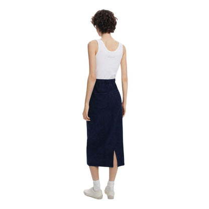 Desigual Blue Cotton Long