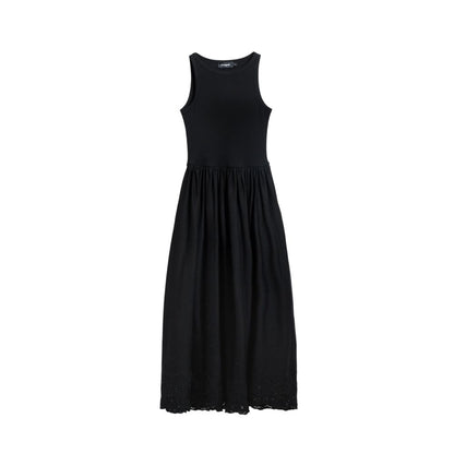 Desigual Black Cotton Short