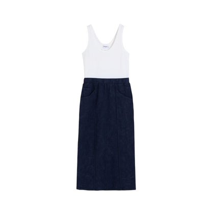 Desigual Blue Cotton Long