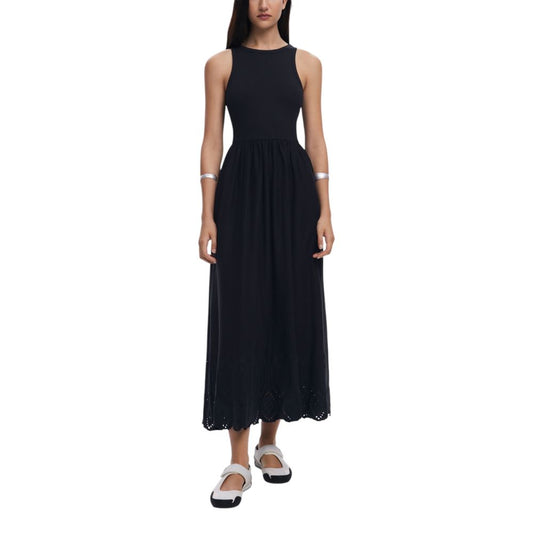 Desigual Black Cotton Short