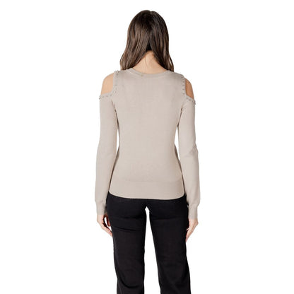 Only Beige Viscose Sportswear