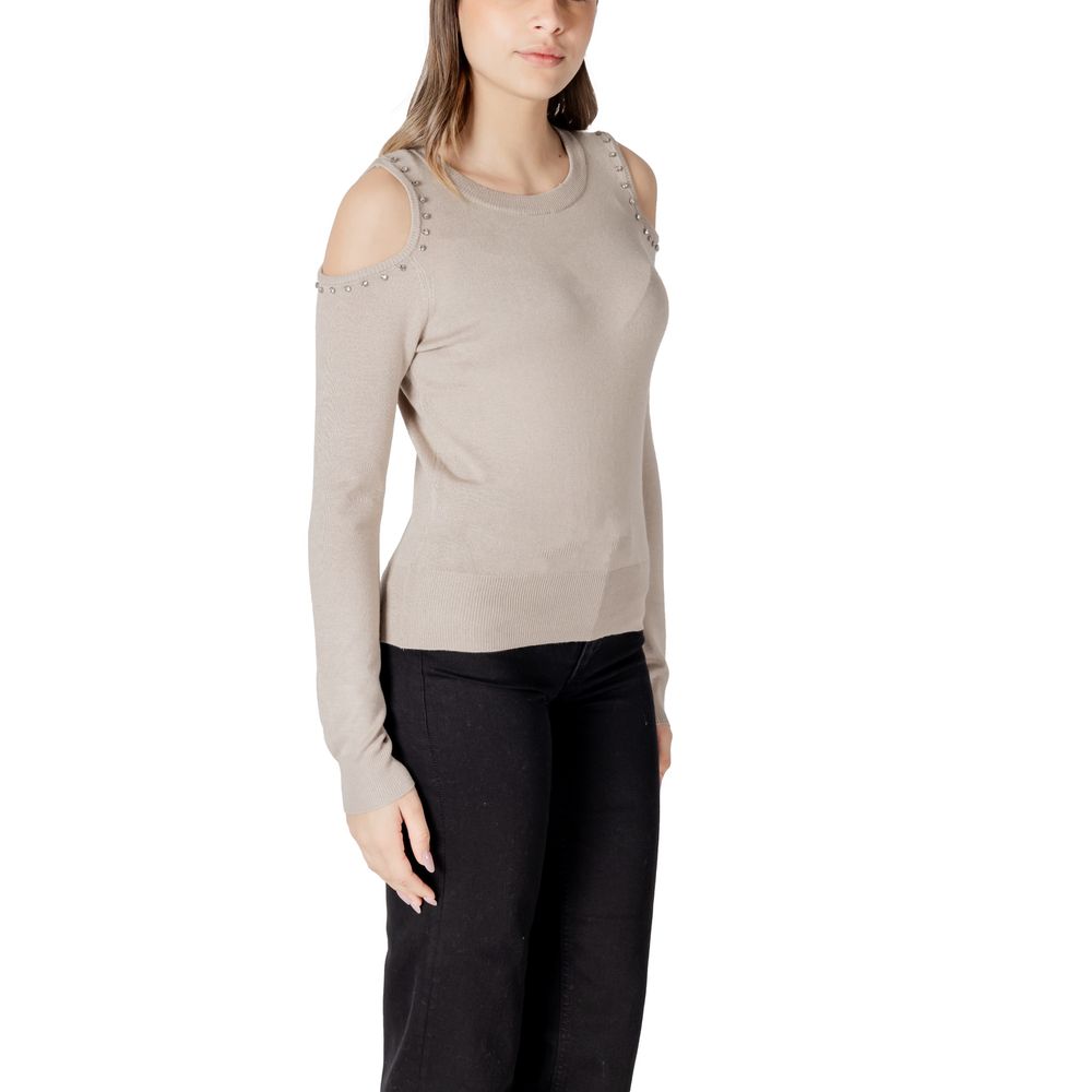 Only Beige Viscose Sportswear