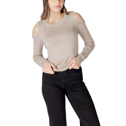 Only Beige Viscose Sportswear