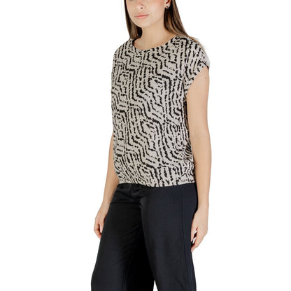 Street One Beige Viscose Blouse