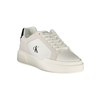 Calvin Klein White Leather Men Sneaker