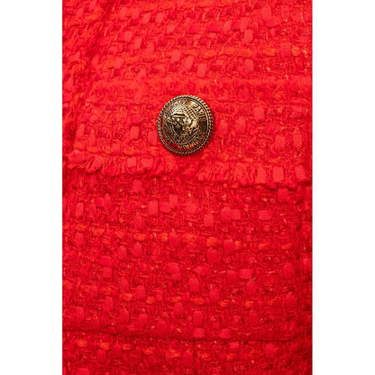 Balmain Red Nylon Suits & Blazer