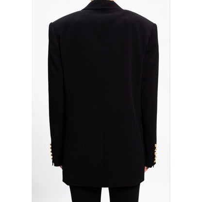Balmain Black Viscose Suits & Blazer