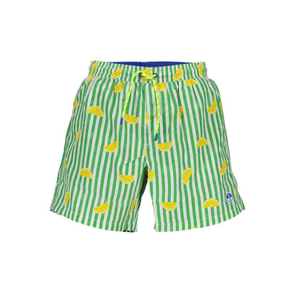 North Sails Green Polyester Swim Shorts