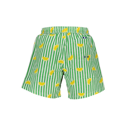 North Sails Green Polyester Swim Shorts