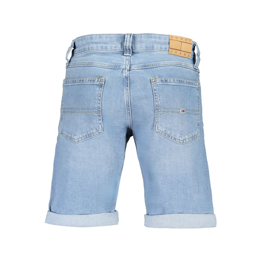 Tommy Hilfiger Azzurro Cotton Mens Short