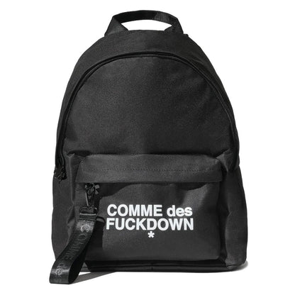 Comme Des Fuckdown Black Polyester Backpack