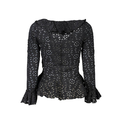 Desigual Black Cotton Shirt
