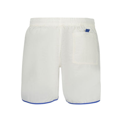 Norway 1963 Bianco Poliammide Men's Swim Boxer
