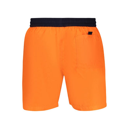 Norway 1963 Arancione Poliammide Men's Swim Boxer