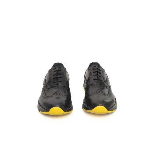 Cerruti 1881 Gray Cowhide Men's Oxford Shoe