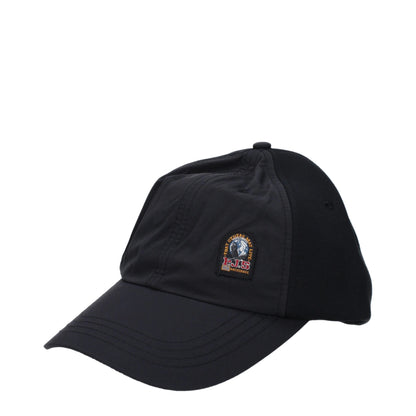 Parajumpers Black Cotton Caps (Baseball Hat)