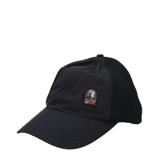 Parajumpers Black Cotton Caps (Baseball Hat)