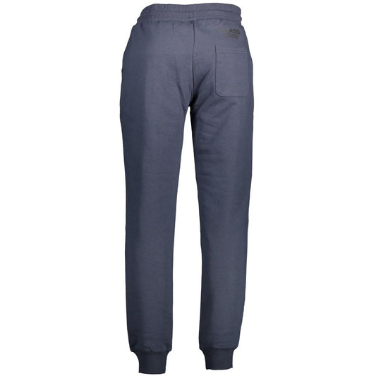Cavalli Class Blue Cotton Pant