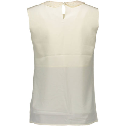 Gant White Silk Tank Top