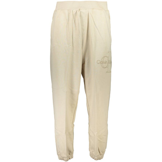 Calvin Klein Beige Cotton Pant