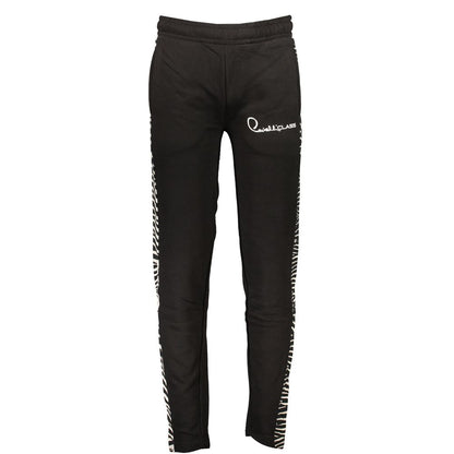 Cavalli Class Black Cotton Pant