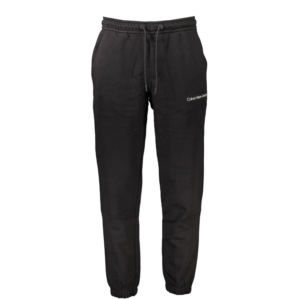 Calvin Klein Black Cotton Pant