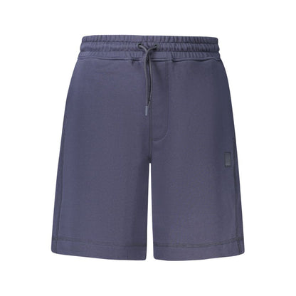 Hugo Boss Blu Cotton Men's Sweatpant