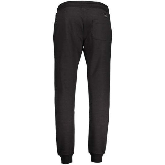 Cavalli Class Black Cotton Pant
