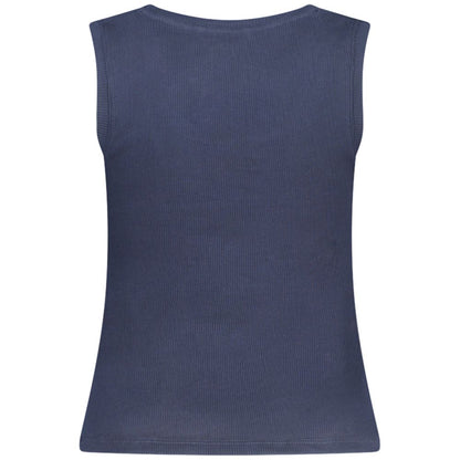 Tommy Hilfiger Blue Cotton Women Tank Top