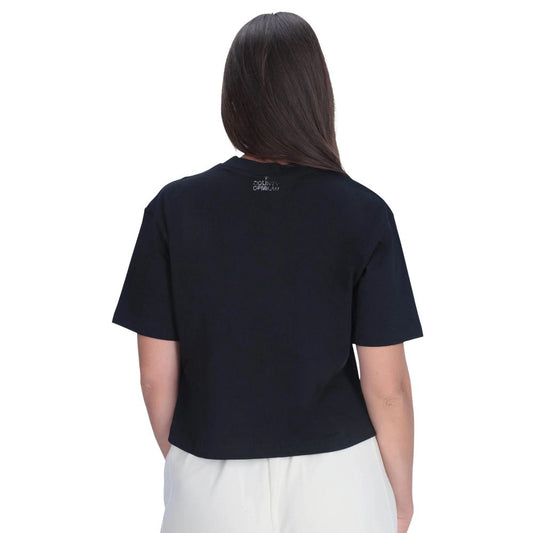 County of Milan Black Cotton T-Shirt