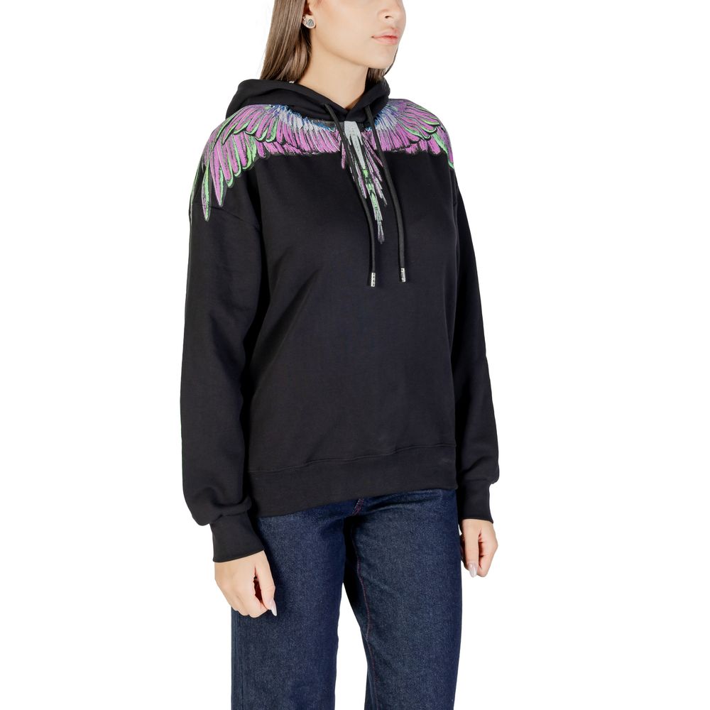 County of Milan Black Cotton Hoody