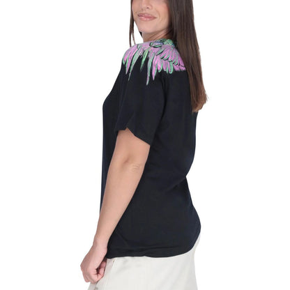 County of Milan Black Cotton T-Shirt