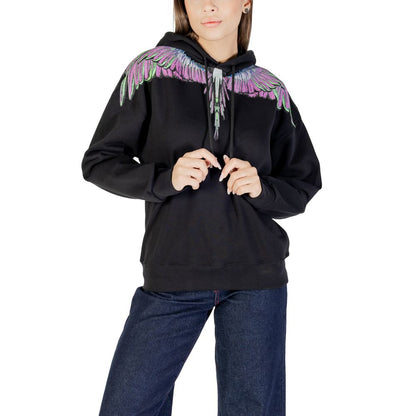 County of Milan Black Cotton Hoody