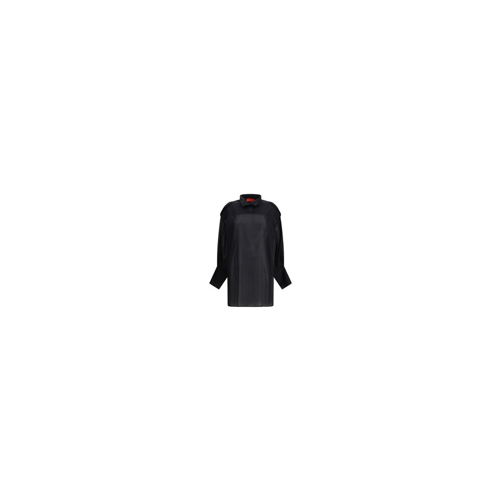 The Latest Black Cotton Blouse