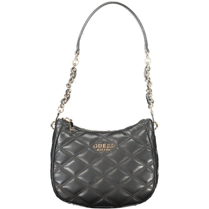 Guess Jeans Black Polyurethane Women Handbag