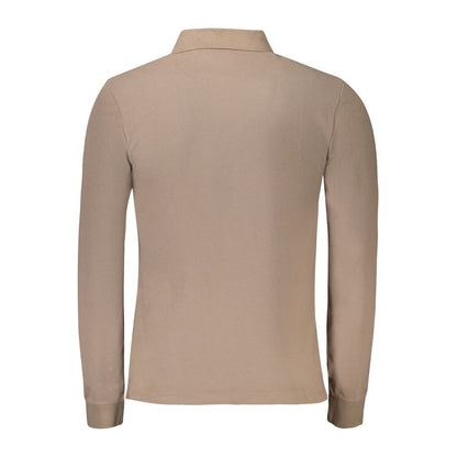 Timberland Marrone Cotton Men Polo Shirt