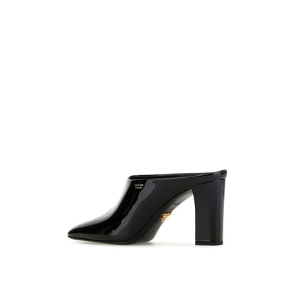Prada Leather Mules 85mm