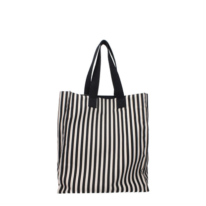 MSGM Black Fabric Shoulder Bags