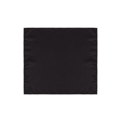 Dolce & Gabbana Black Silk Pocket Square
