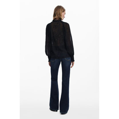 Desigual Black Polyester Women Blouse