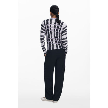 Desigual White Viscose Women Sweater