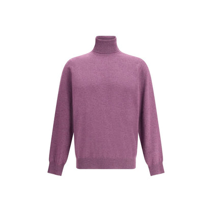 Brunello Cucinelli Purple Cashmere Cashmere Sweater