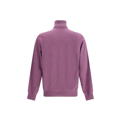 Brunello Cucinelli Purple Cashmere Cashmere Sweater