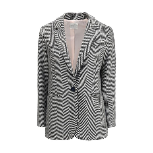 Forte_Forte Chic Chevron Wool Jacket
