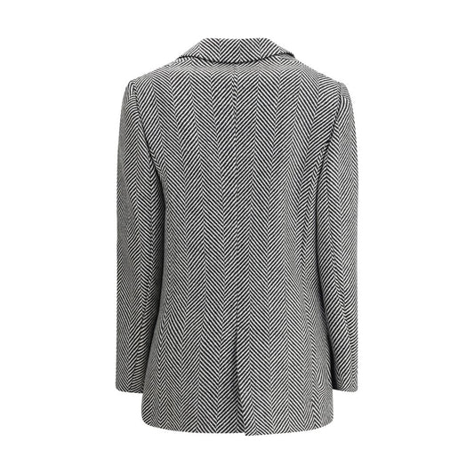 Forte_Forte Chic Chevron Wool Jacket