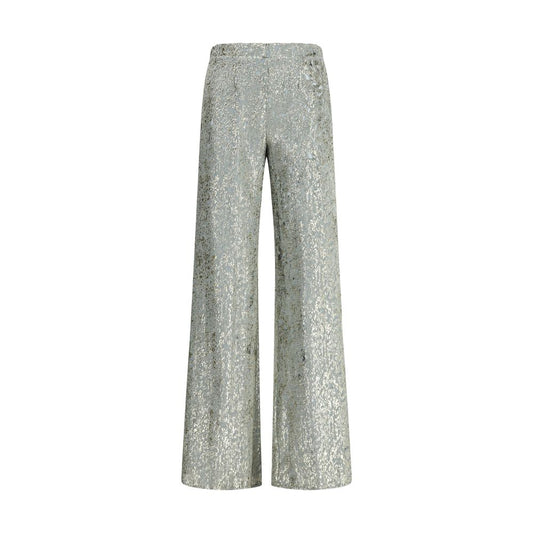 Forte_Forte Flared trousers in fil coupé “en rêve"