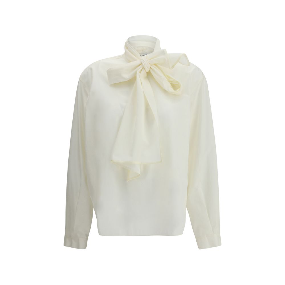Forte_Forte Taffeta Shirt with removable bow