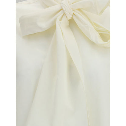 Forte_Forte Taffeta Shirt with removable bow