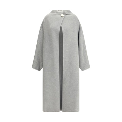 Darkpark Oversized Coat in Melange Cashmere Wool