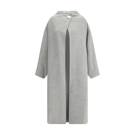 Darkpark Oversized Coat in Melange Cashmere Wool